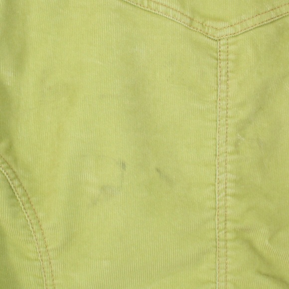 Vintage Aeropostale y2k green corduroy jacket women’s xl accent yarn cuffs - Picture 6 of 6